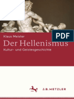 Der Hellenismus Kultur Und Geistesgeschichte