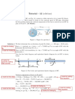 Tutorial - 12 (Solutions) : Question 1 The 7.5-kg Rod BC, See Fig. (1), Connects A Disk Centered at A To Crank CD. Know