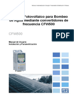 Manual Solar Drive CFW500 V07.3X