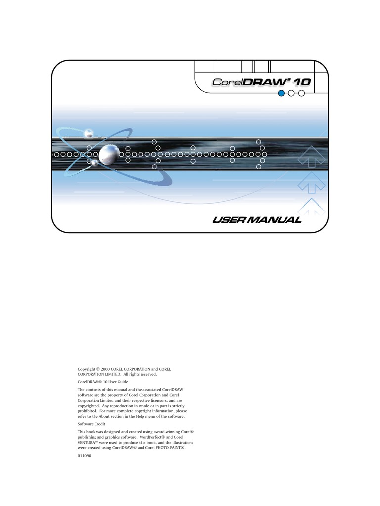 Corel Draw 10 Manual | Icon (Computing) | Technical Support