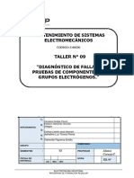 T-09 Diagnóstico de Fallas y Pruebas de Componentes de Grupos Electrógeno