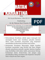 KESEHATAN KARANTINA