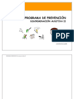 Libro - Programa de Prevención - Discriminación Auditiva II