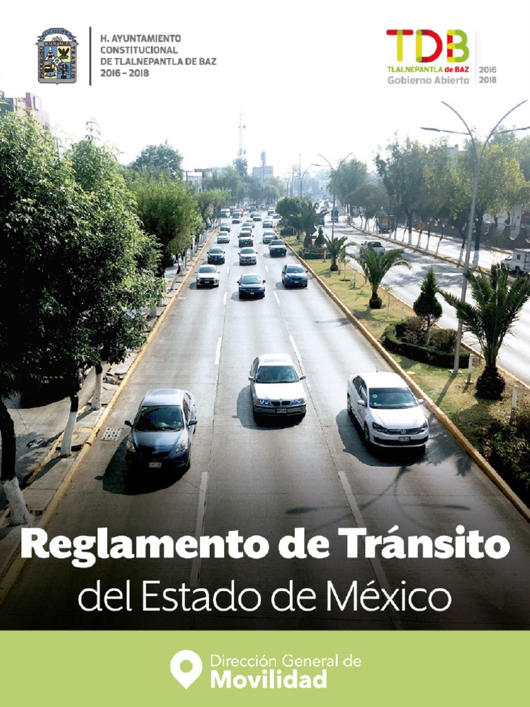 Reglamento De Tránsito Edomex Pdf Semáforo Peatonal