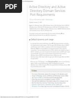 Configuring Firewall for Active Directory | PDF | Domain Name System ...