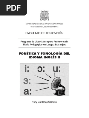 English Phonetics Pdf Pdf Semiotica Voz Humana