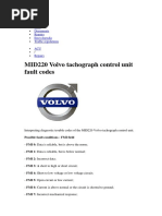 MID 140 Fault Codes DTC | PDF | Switch | Electrical Resistance And ...