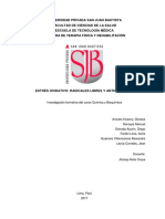 Estrés Oxidativo: Radicales Libres y Antioxidantes