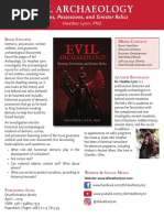 Evil Archaeology Press Sheet 