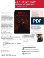 Evil Archaeology Press Sheet 