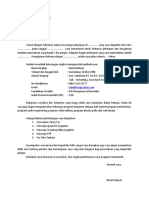 Surat Lamaran Format A3