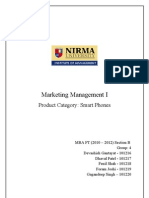 Marketing Management I: Smartphone Market Analysis