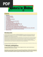 Historia de Bolivia