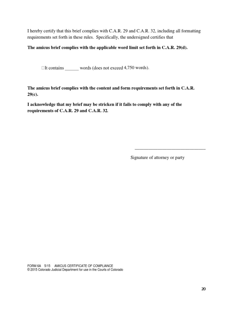 Form 6a | PDF