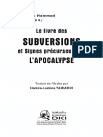 Le Livre Des Subversions Et Signes Precurseurs de L'apocalypse