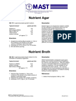 DIfference Nutrient Agar and Nutrient Broth