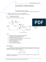 Modelado de Motor DC Con PID en MATLAB