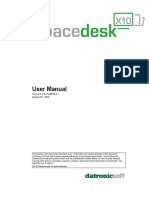 User Manual: Version 0.9.9.z.58 BETA III August 09, 2018