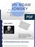 Teori perkembangan bahasa Noam Chomsky 