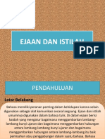 Ejaan Dan Istilah