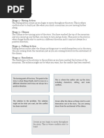 Stage 1 - Exposition Stage 2 - Rising Action