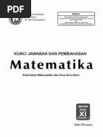 01 Kunci Mat 11A Peminatan K-13 Edisi 2017-1