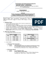 Pengumuman SKD CPNS Kemnaker Tahun 2018