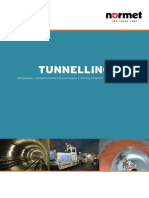 Tunnelling: TBM Solutions - Sprayed Concrete & Ground Support - Grouting & Injection - Waterproofing Systems