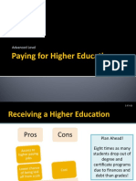 Paying for Higher Education PPT 2.3.5.G1