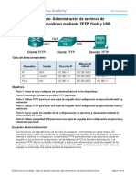 11.2.5.9 Lab - Managing Device Configuration Files Using TFTP, Flash, and USB PDF