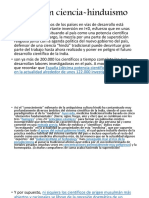 Relación Ciencia Hinduismo