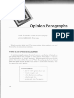 Opinion Paragraph PDF