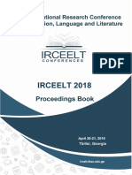 IRCEELT 2018 Proceedings