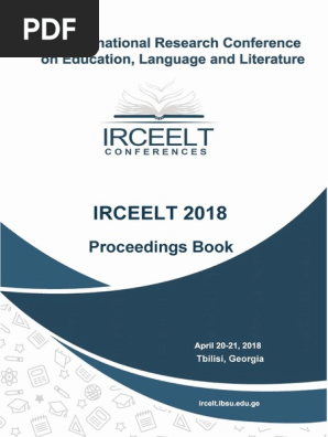 Irceelt 2018 Proceedings Human Communication Linguistics