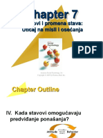 3chapter 7 Odnos Stavova I Ponasanja