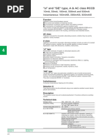EL-SEC & EL-COR Earth Fault Relays | PDF | Relay | Materials Science