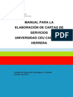 Manual Carta de Servicios