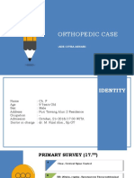 Orthopedic Case: - Ade Citra Ashari