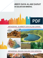 Sistem Sumber Daya Alam Darat MIneral Dan Bahan Galian