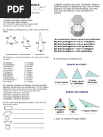 Exercícios de Matemática2