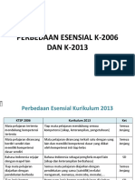 Perbedaan Esensialk2006-K2013