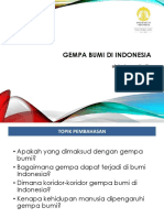 Paparan Gempa Di Indonesia