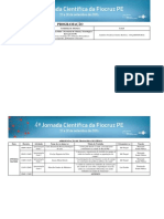 Programação Jornada 2016 Final