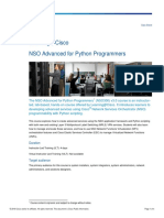 Learning@Cisco NSO Advanced For Python Programmers: Duration