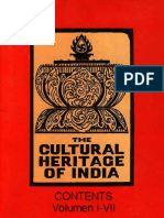 Cultural Heritage of India - Contents of Vol I-VI PDF