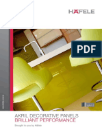 Akril Decorative Panels: Brilliant Performance