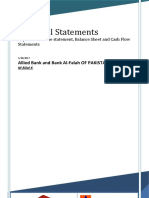 Financial Statements: Allied Bank and Bank Al-Falah OF PAKISTAN