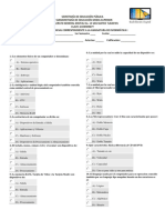 Examen de Informatica 1 para Aplicar Primer Parcial