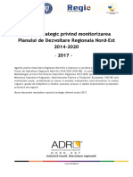 Raport Strategic Monitorizare PDR NE 2014-2020 Anul 2017