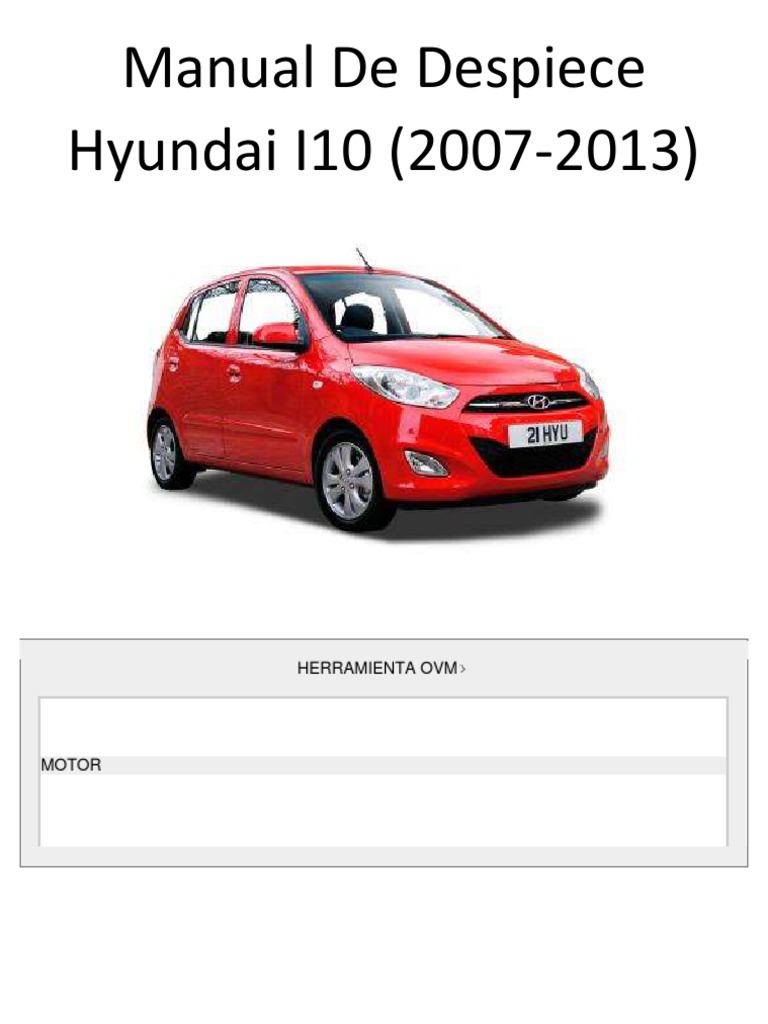 Hyundai I10 (20072014) Manual de Despiece.pdf Gasolina